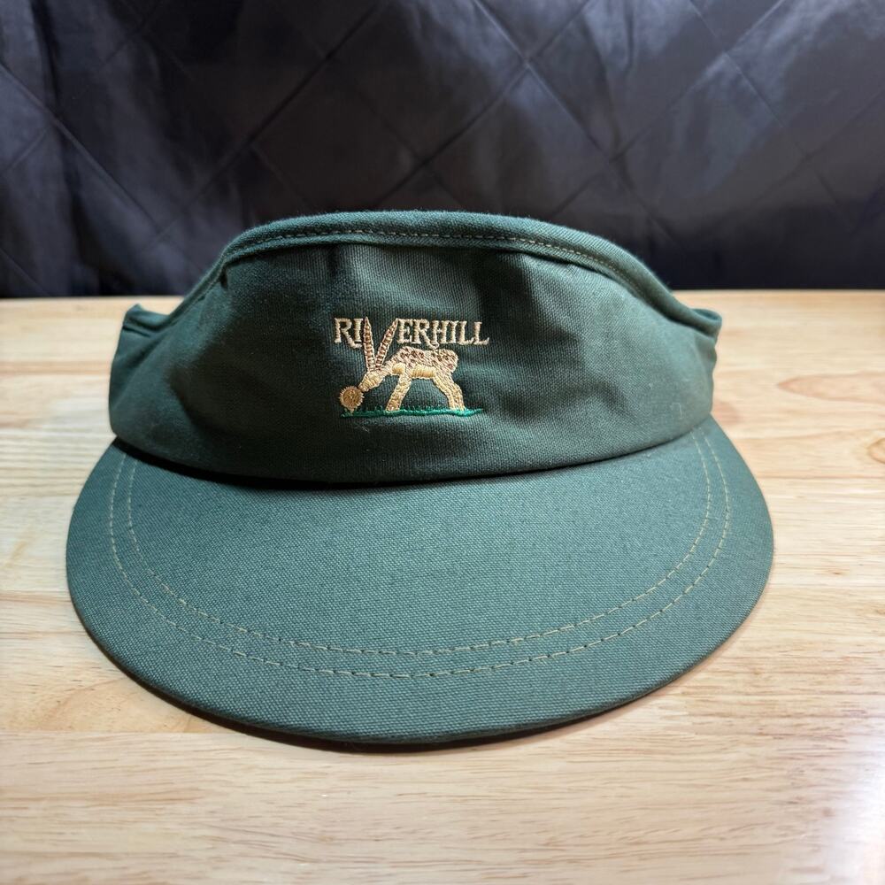 Vintage Texace Riverhill Club Golf Visor Made in USA